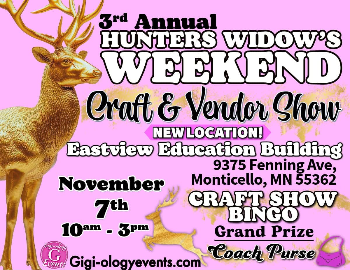 3rd Annual Hunter's Widow's Weekend Craft and Vendor Show