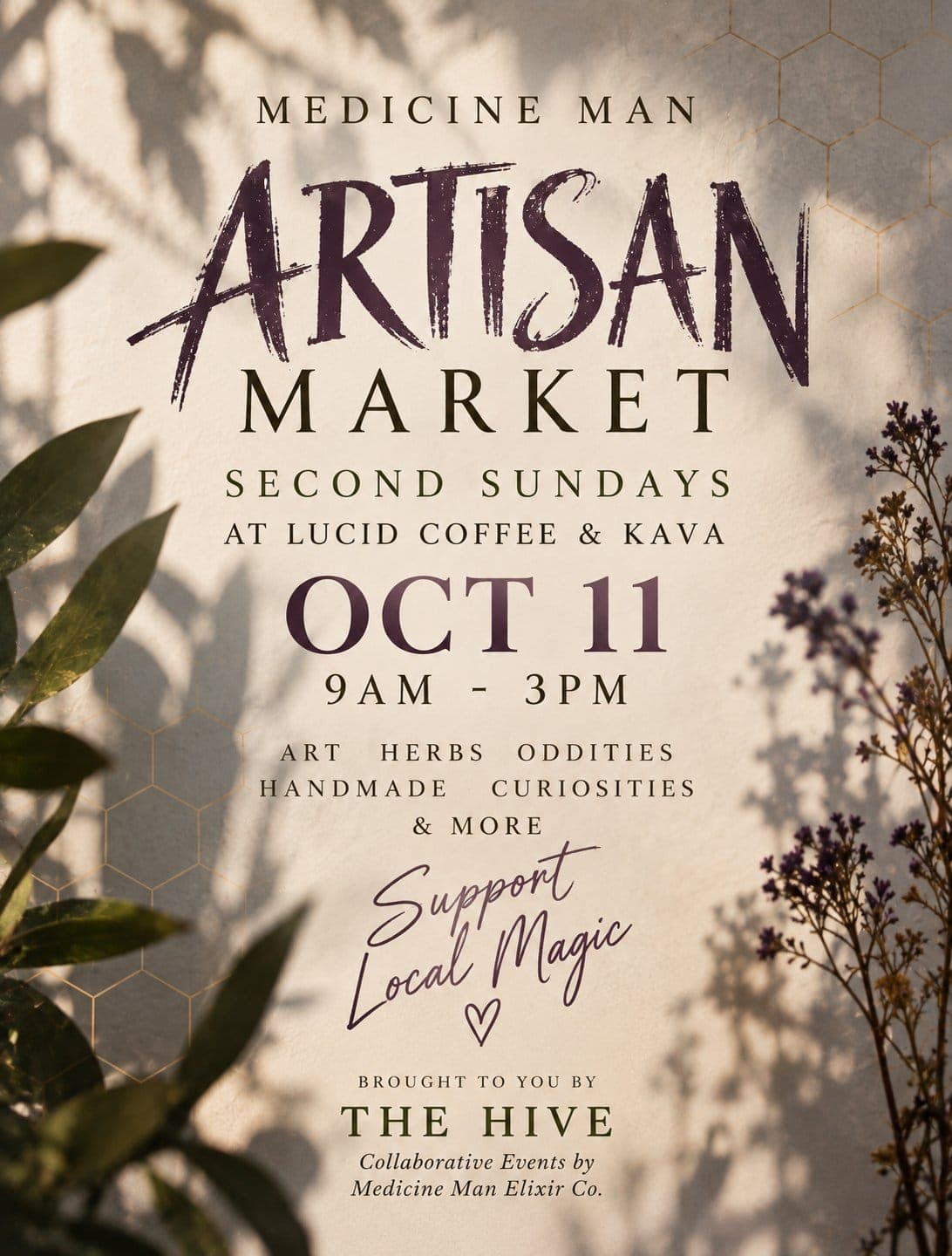 Medicine Man Artisan Market at Lucid Coffee & Kava