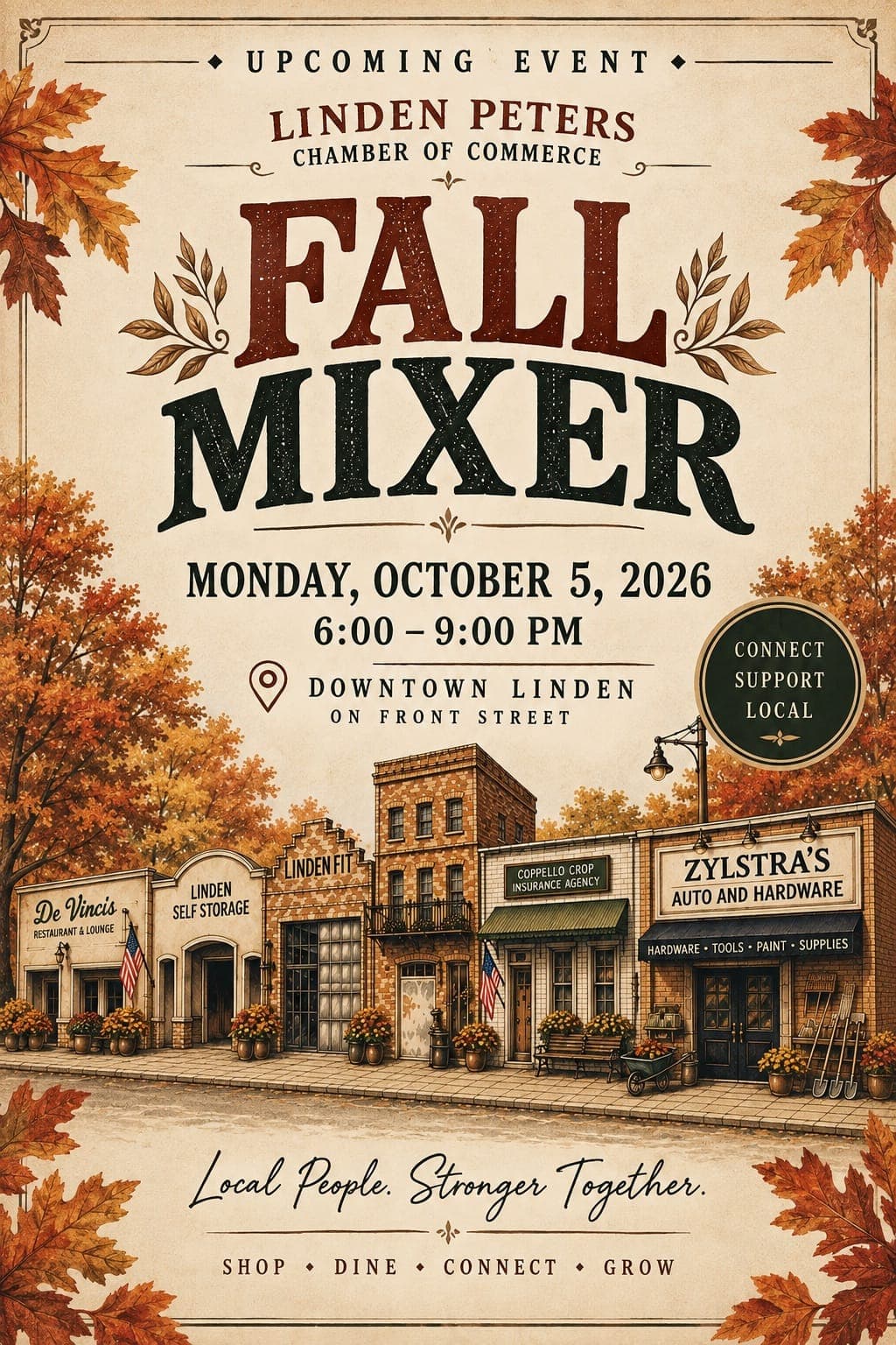 Linden Chamber Of Commerce Fall Mixer