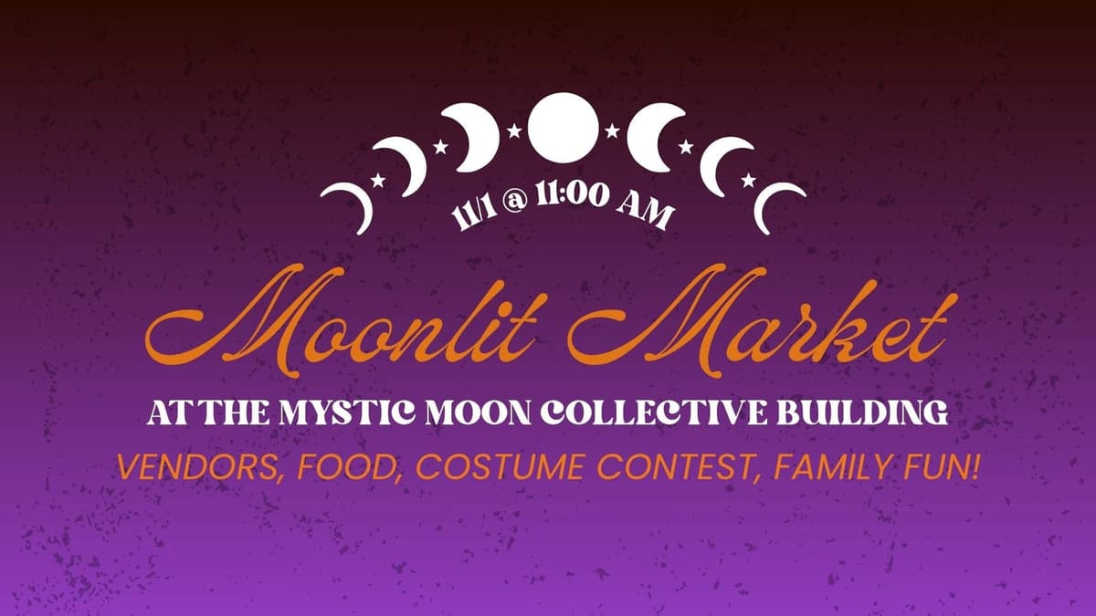 Fall Moonlit Market at The Mystic Moon Building