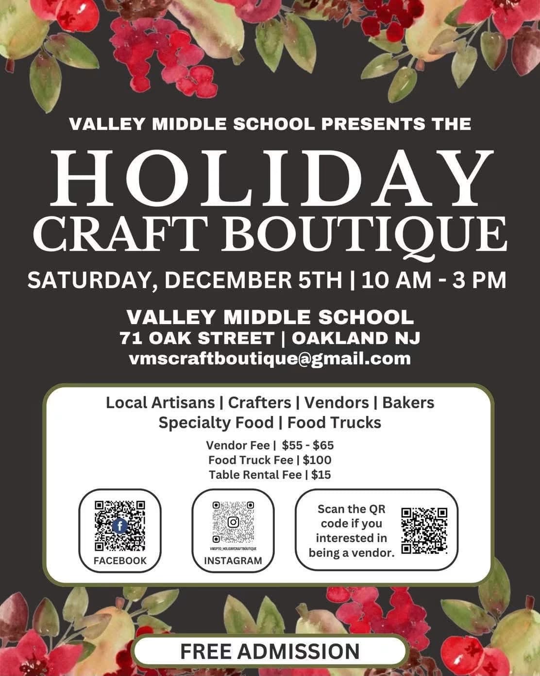 Holiday Craft Boutique
