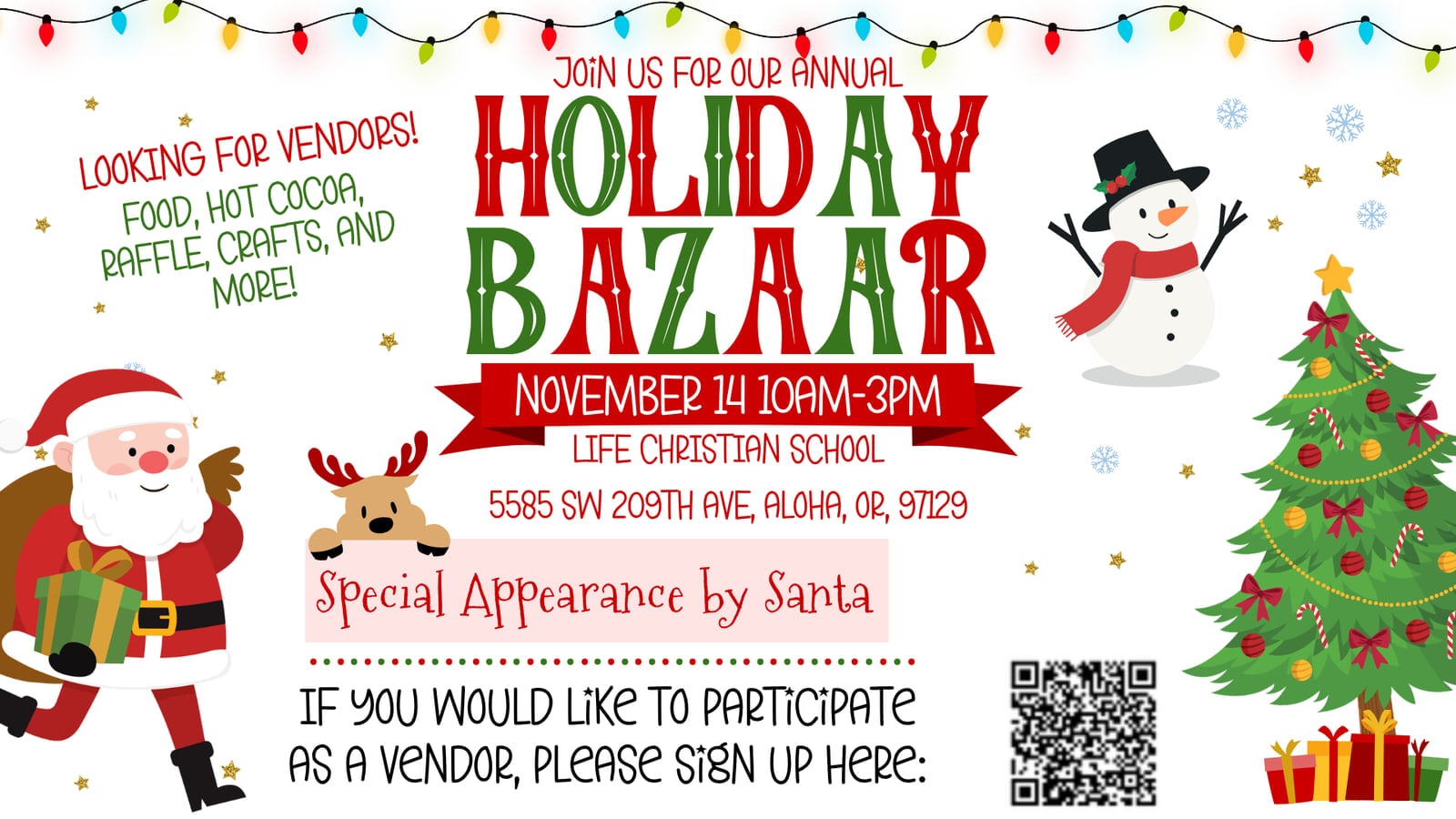 4th Annual LCS Holiday Bazaar