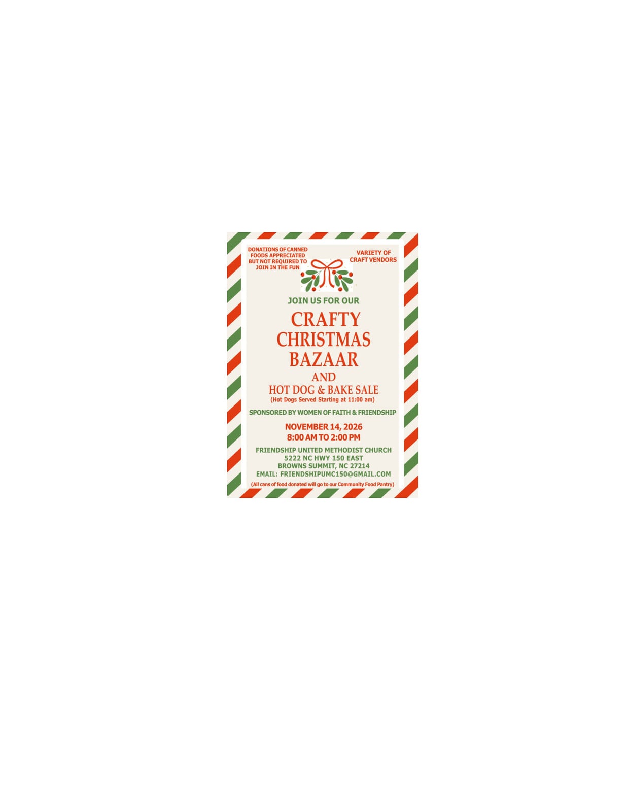 Crafty Christmas Bazaar