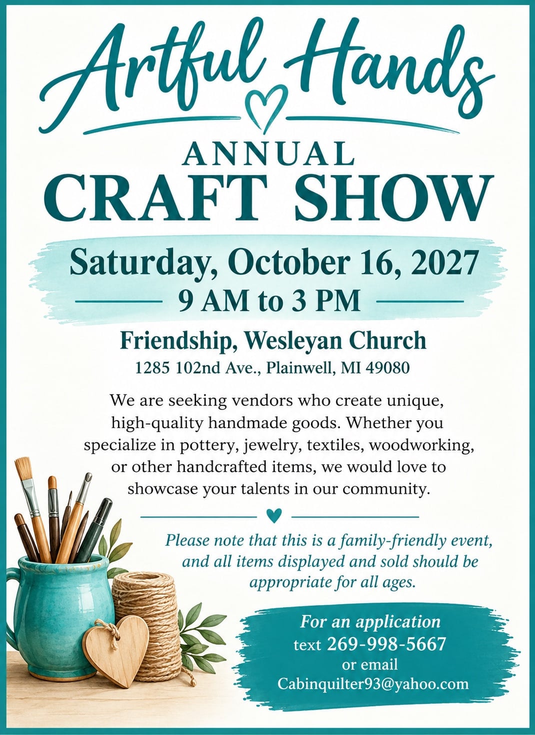 Artful hands annual craft show