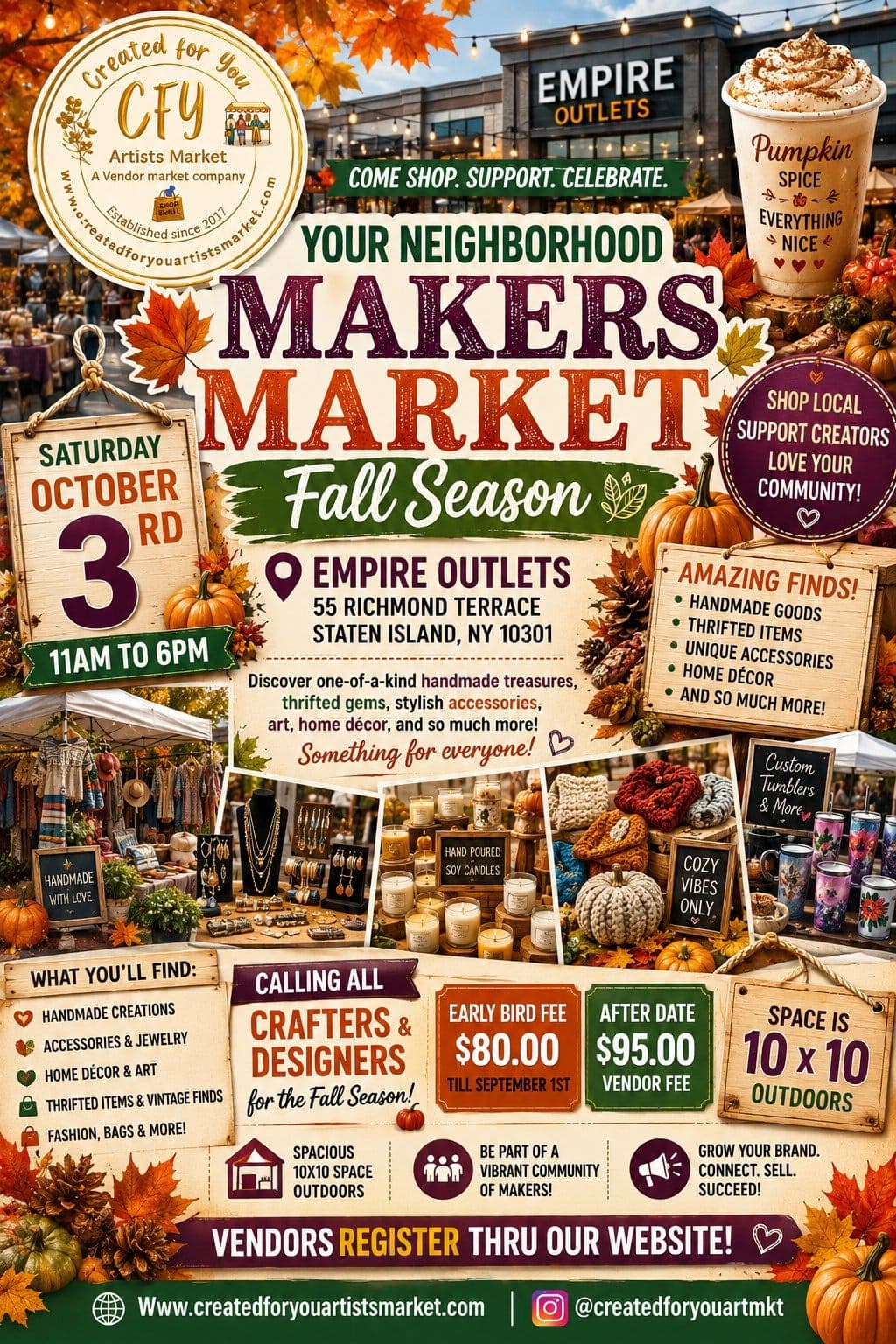 Your Neighborhood Makers Market Fall Season