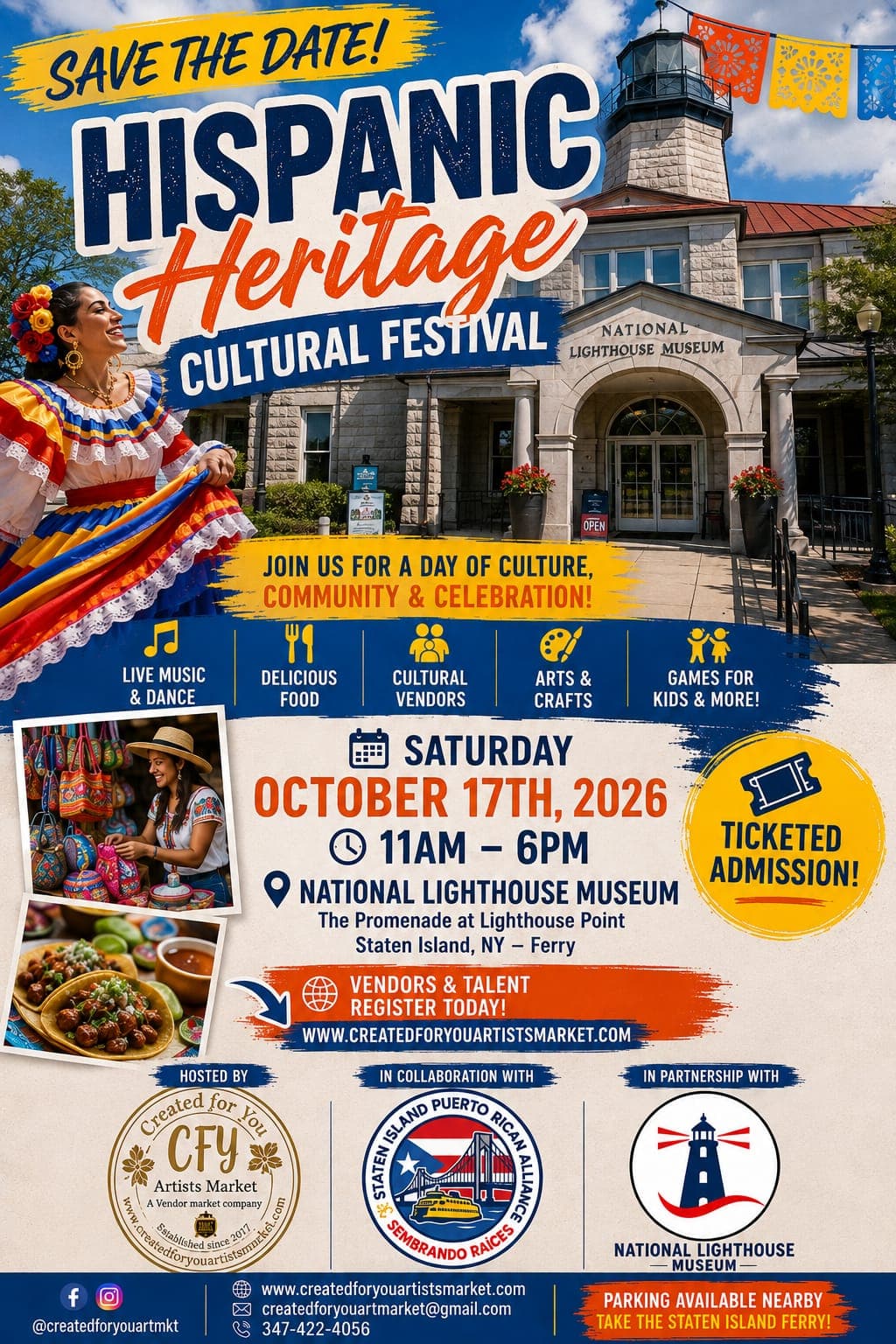 Hispanic Heritage Cultural festival at the Lighthouse Museum