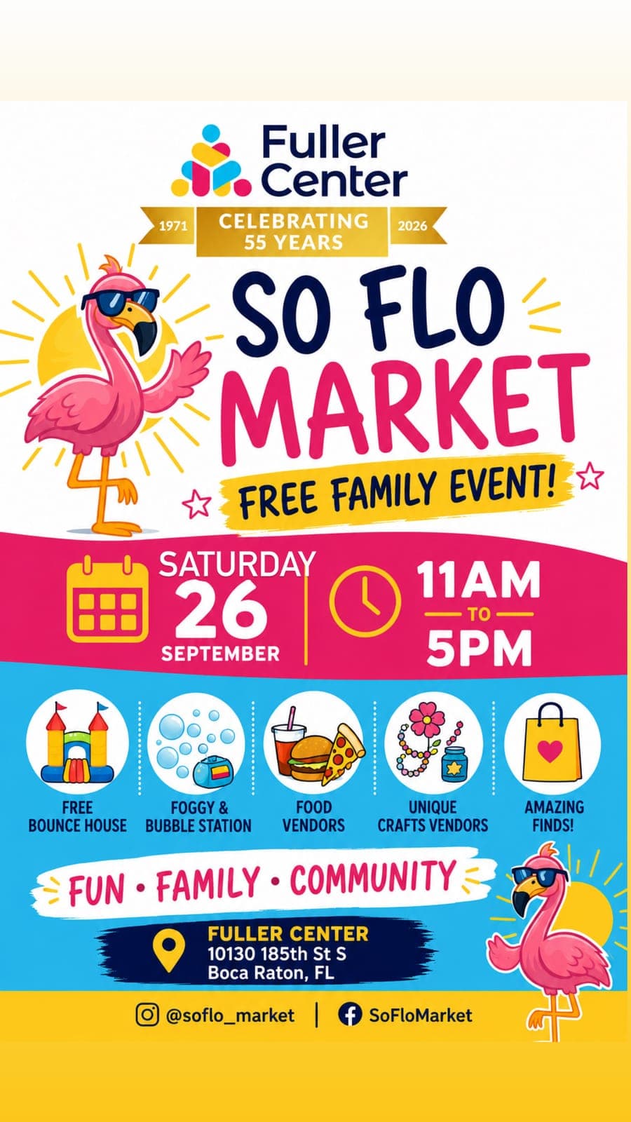 SoFlo Market- One Year Anniversary Celebration🎉🦩