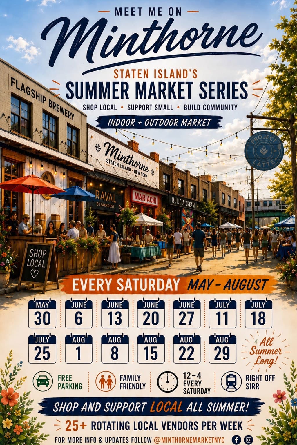 Minthorne Summer Market Series