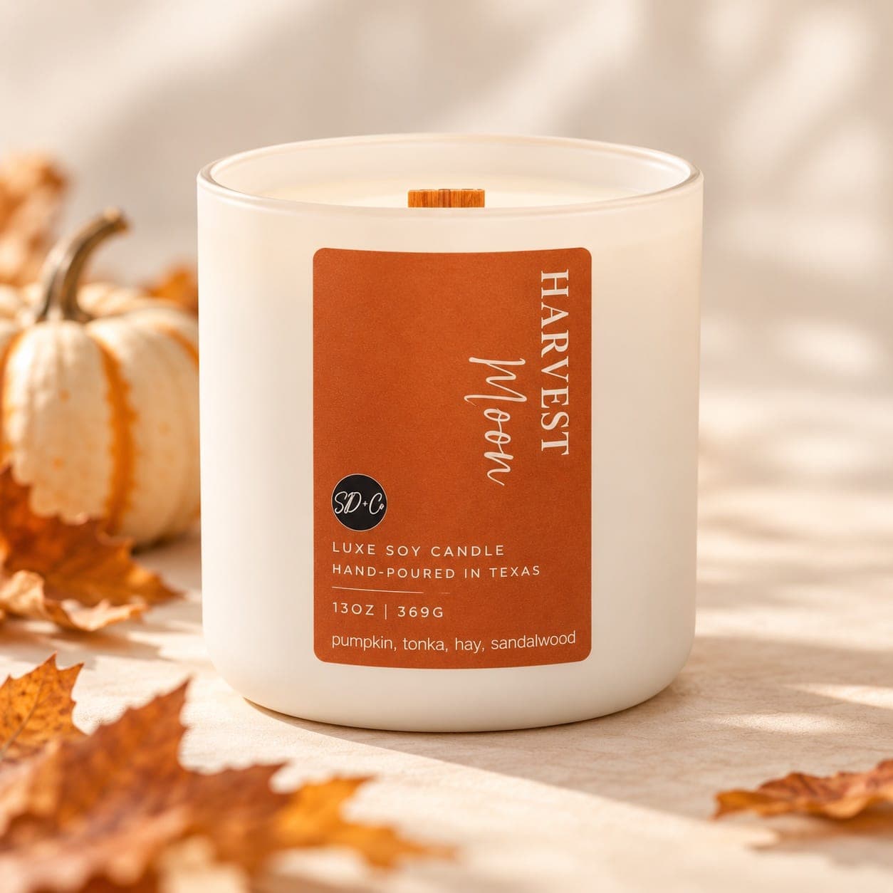 Harvest Moon | 13 oz Luxe Soy Candle