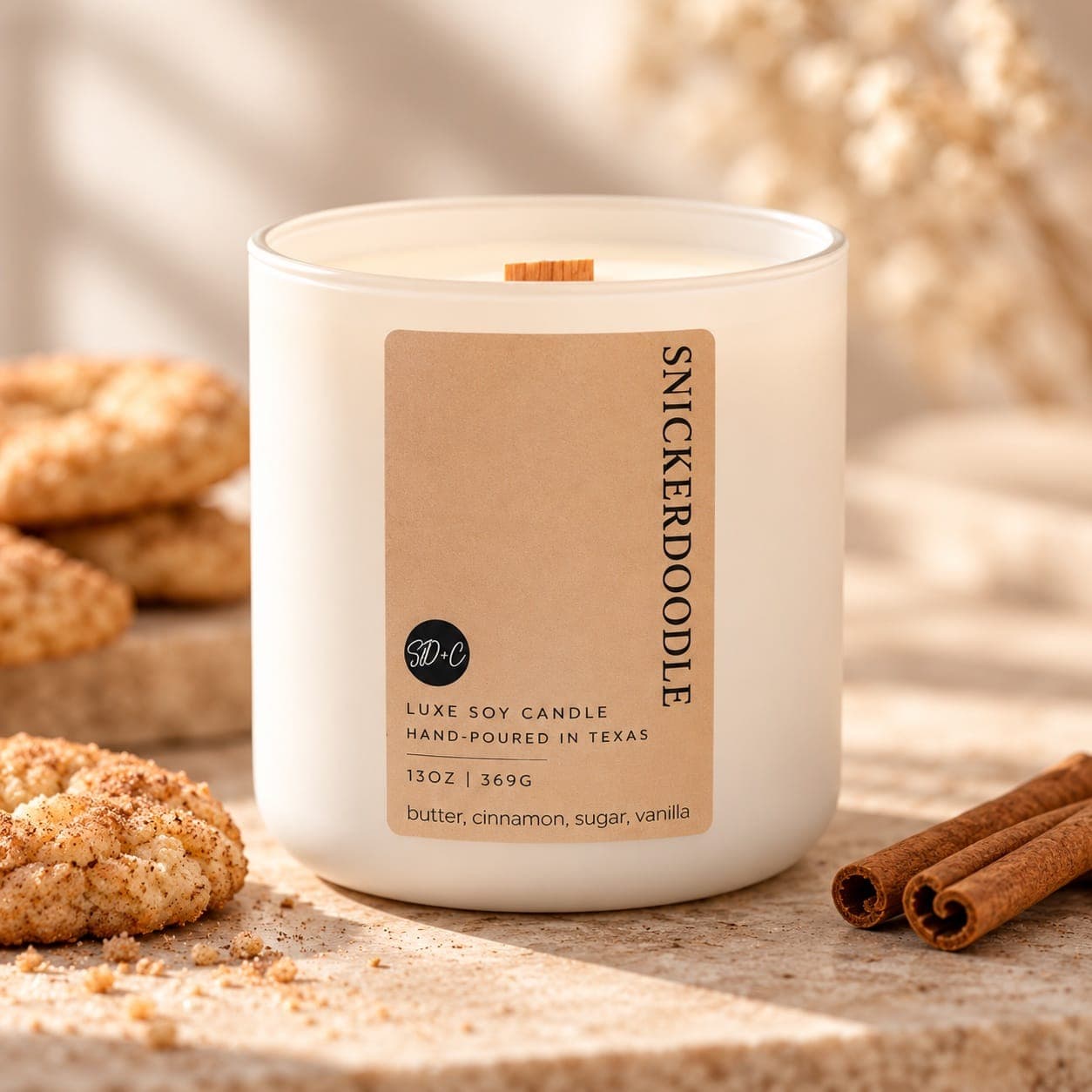 Snickerdoodle | 13 oz Luxe Soy Candle