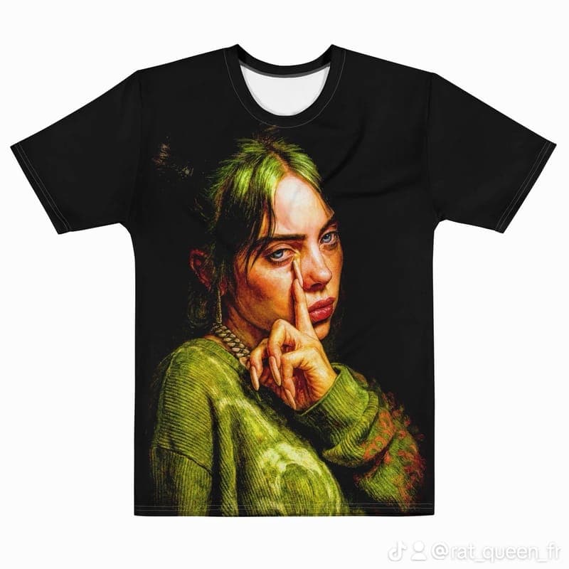 Billie Eilish graphic T-shirt street wear men/women