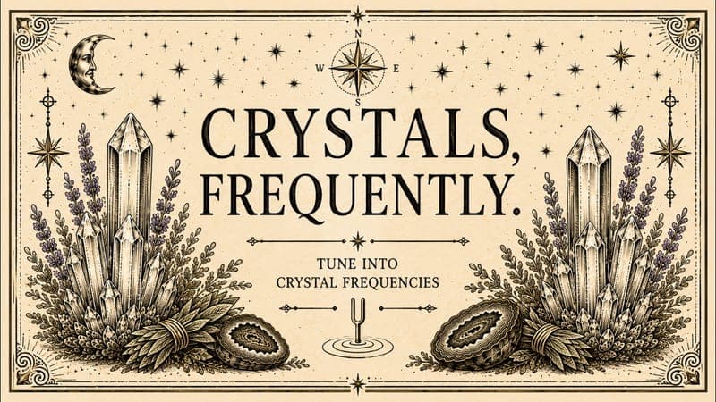 Crystals, Frequently. & Vintage