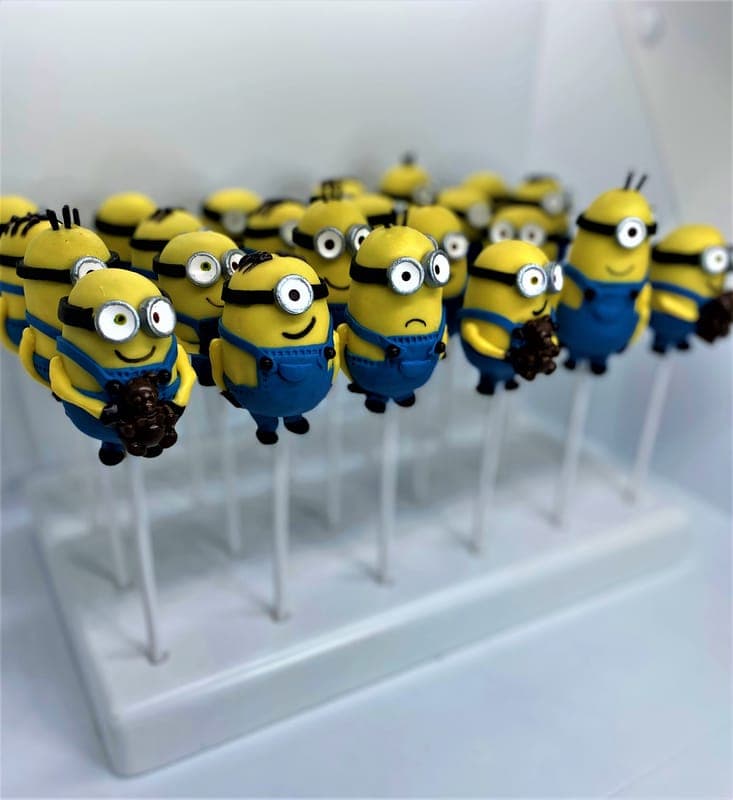 Minion Cake Pops
