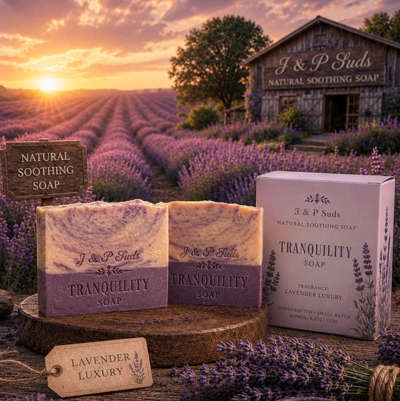 J & P Suds soaps