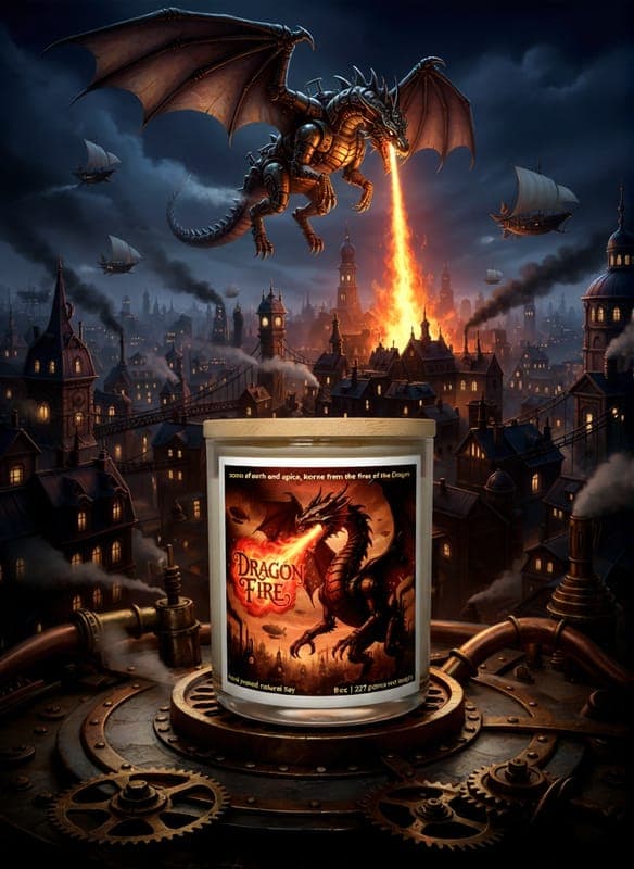 Dragon Fire - Natural Soy Candle