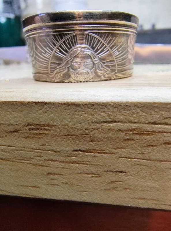Christ is coming ring