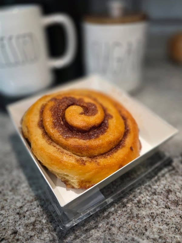 Milk Bread Cinnamon Roll