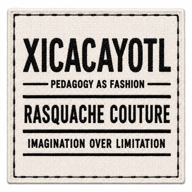 Xicacayotl: Pedagogy as Fashion