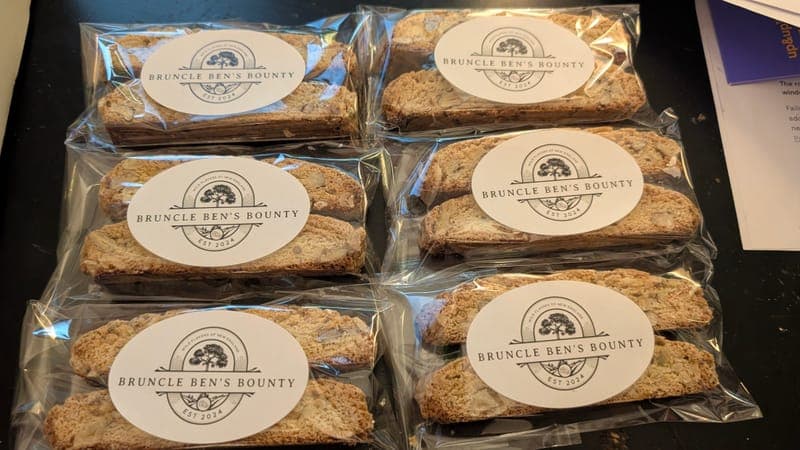Black Walnut Biscotti