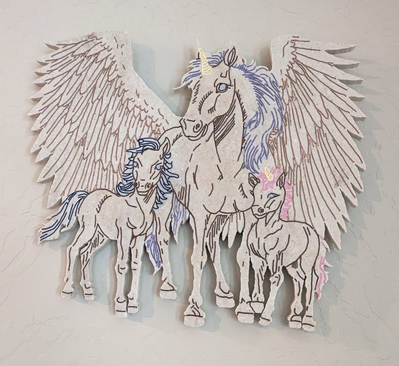 Unicorn and Foals