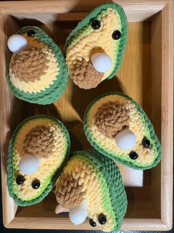 Stress balls- avocado