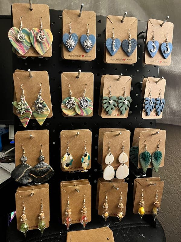 Handmade Charm Earrings