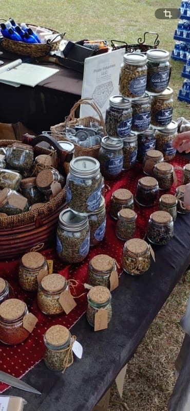 Check out some of our organic handmade tea blends!