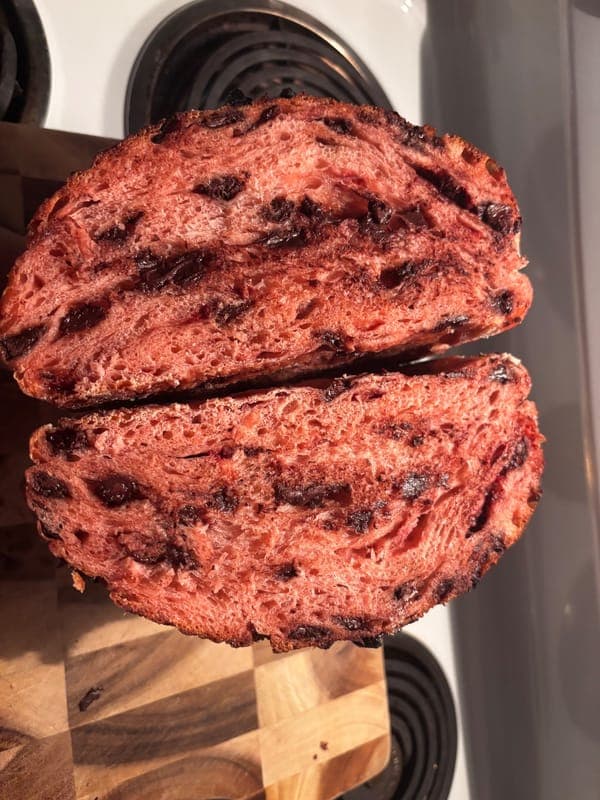 Strawberry Chocolate Sourdough
