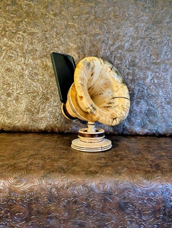 Acoustic cell phone speaker