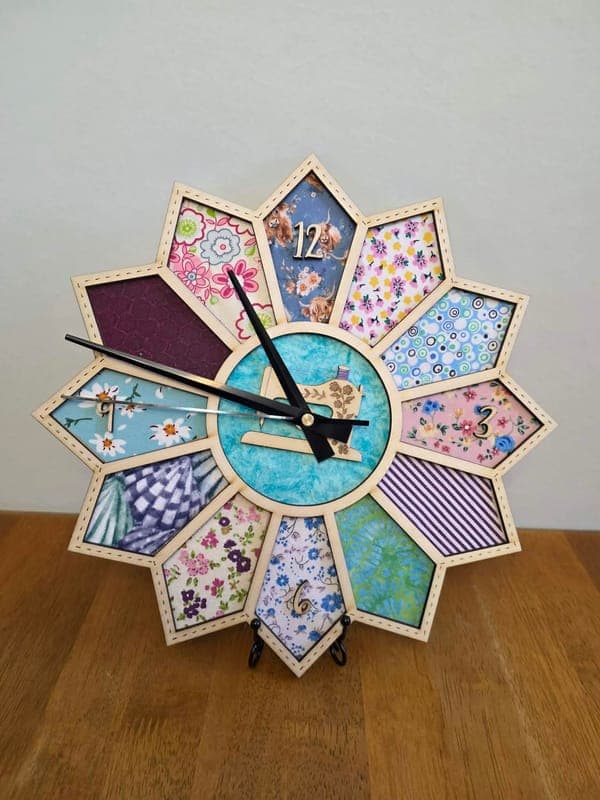 Fabric Clock