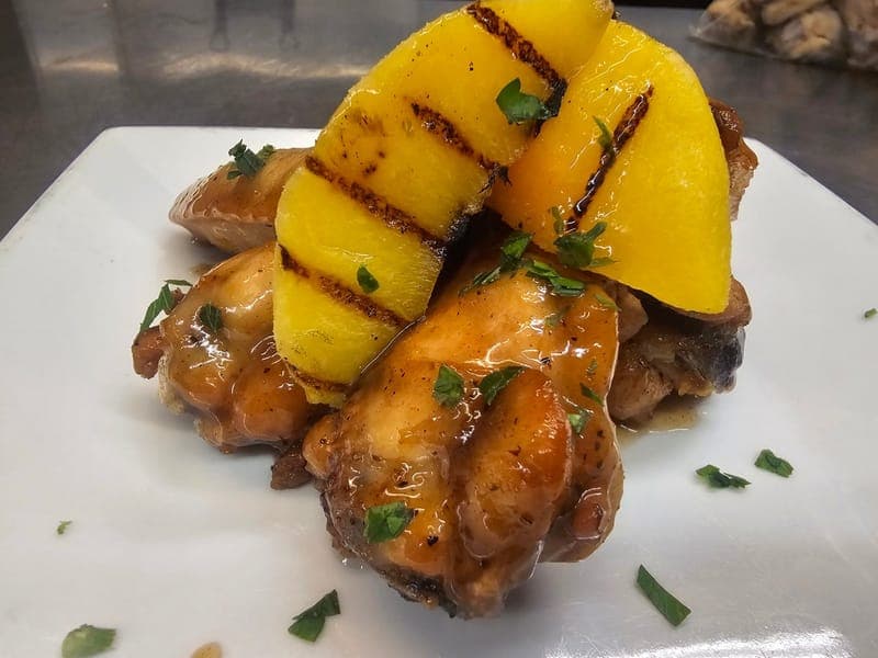 Firey peach