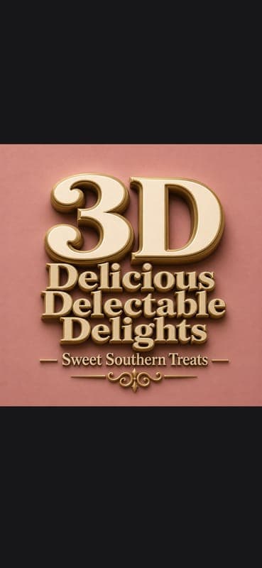 3D Delicous Delectable Delights / Quality Press Studioss