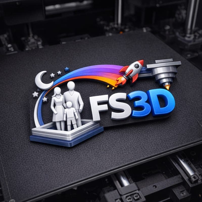 FS3D Father and Son 3D Printing