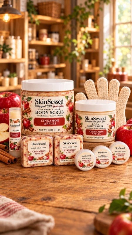 Fall Cinnamon Apples Gift Set