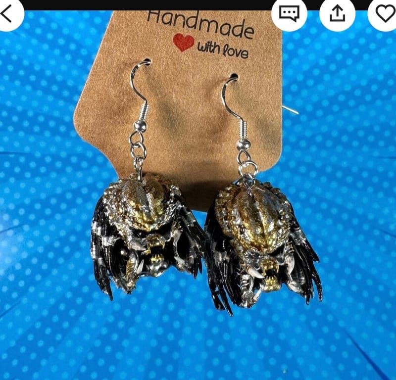 Predator Earrings