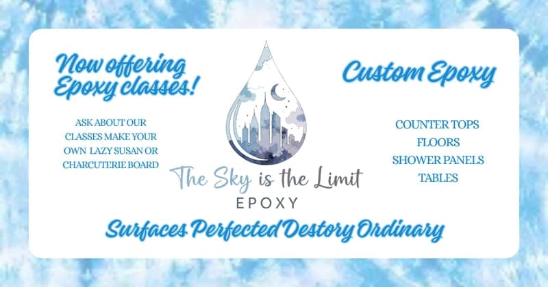 The Sky is the Limit Epoxy