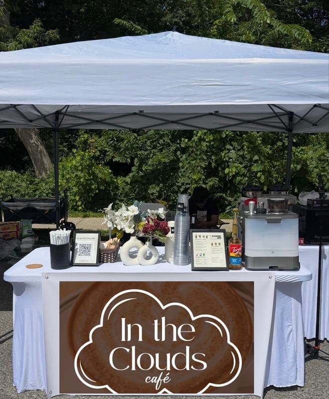 In the Clouds cafe