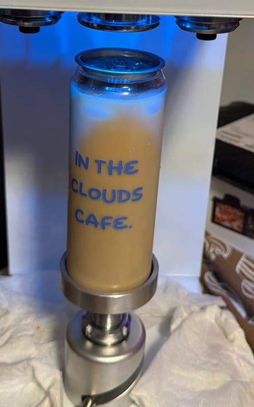 In the Clouds cafe