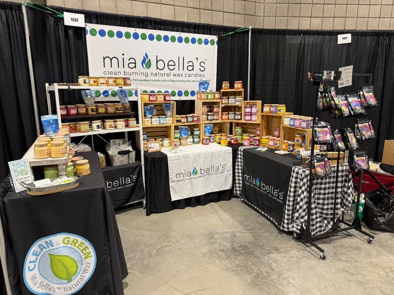 Mia Bella’s All Natural Palm Wax Candles