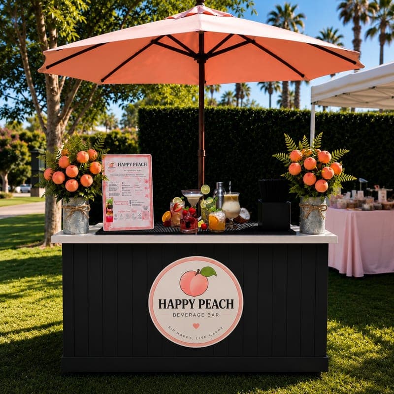 Happy Peach Beverage Bar