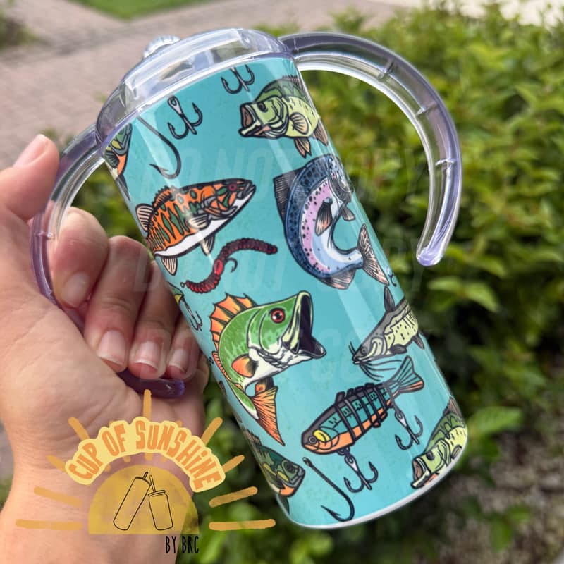 Duel Lid 12oz Sippy