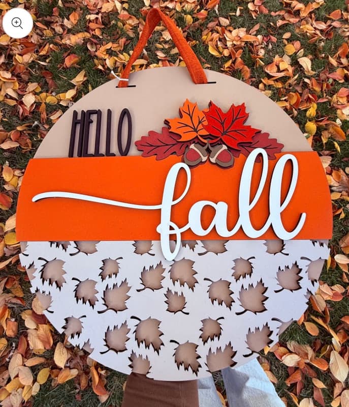 Hello Fall Leaves