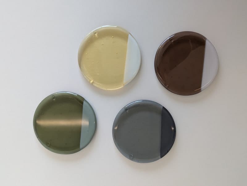 Desert Tone Circle Coasters