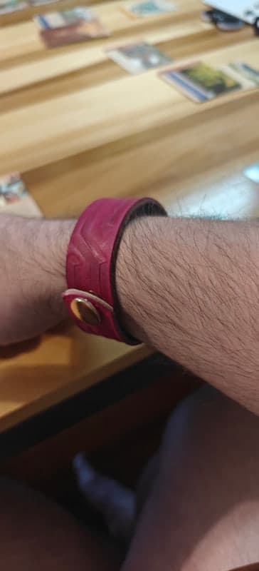 Dwarven Leather Bracelet