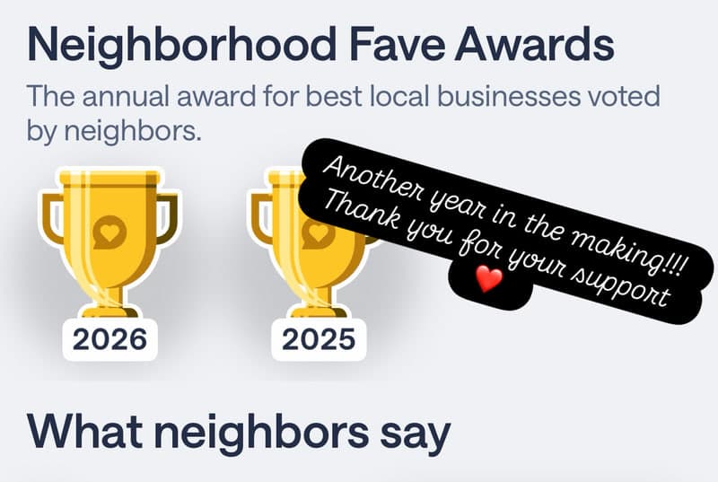 Nextdoor Community Favorite