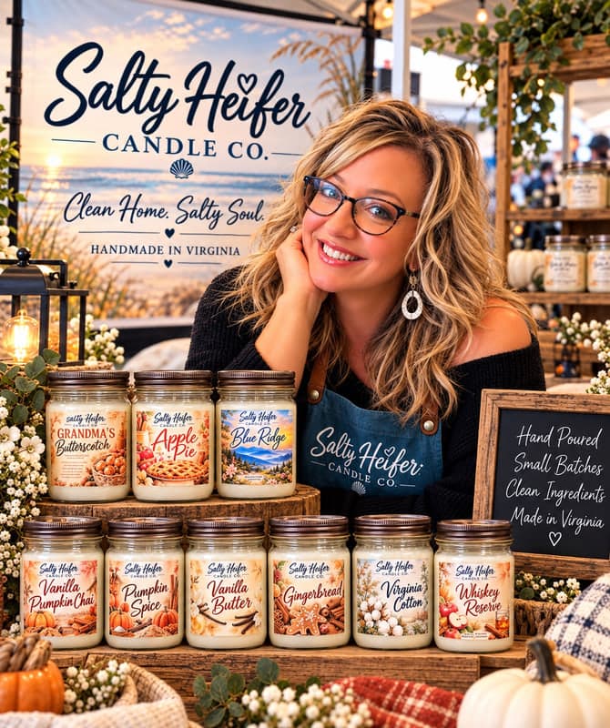 Salty Heifer Candle Co