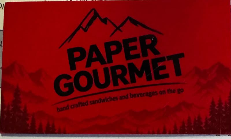 Paper gourmet