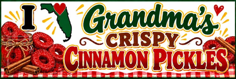 Crisp Cinnamon Pickles