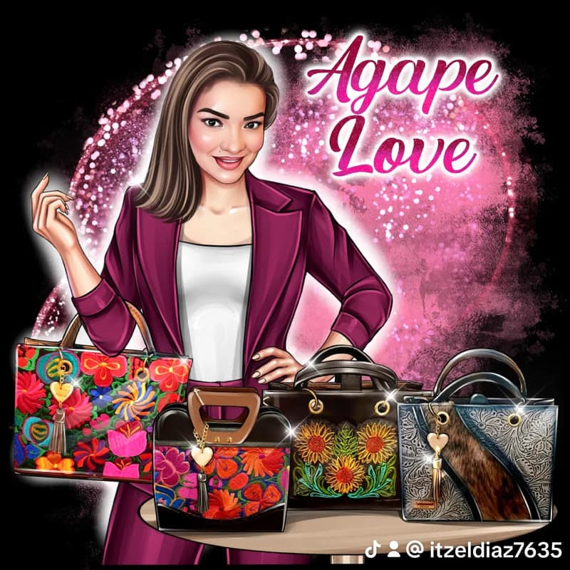 AGAPE LOVE 💯 LEATHER