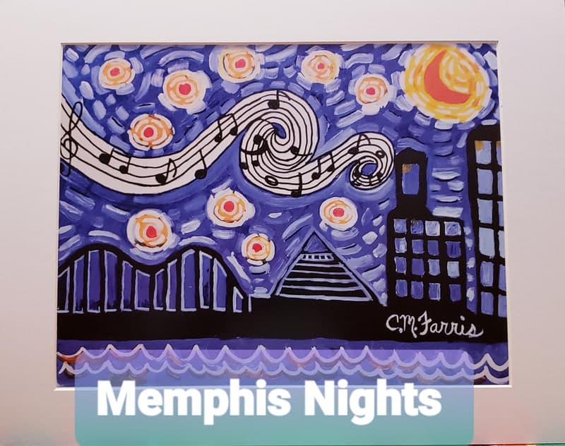 Memphis Nights print